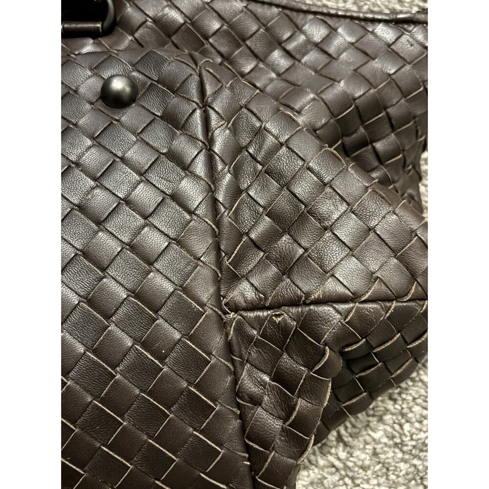 Bottega Veneta Authentic Handbag‎ Tote 214728 Intrecciato Leather Brown - Picture 5 of 16